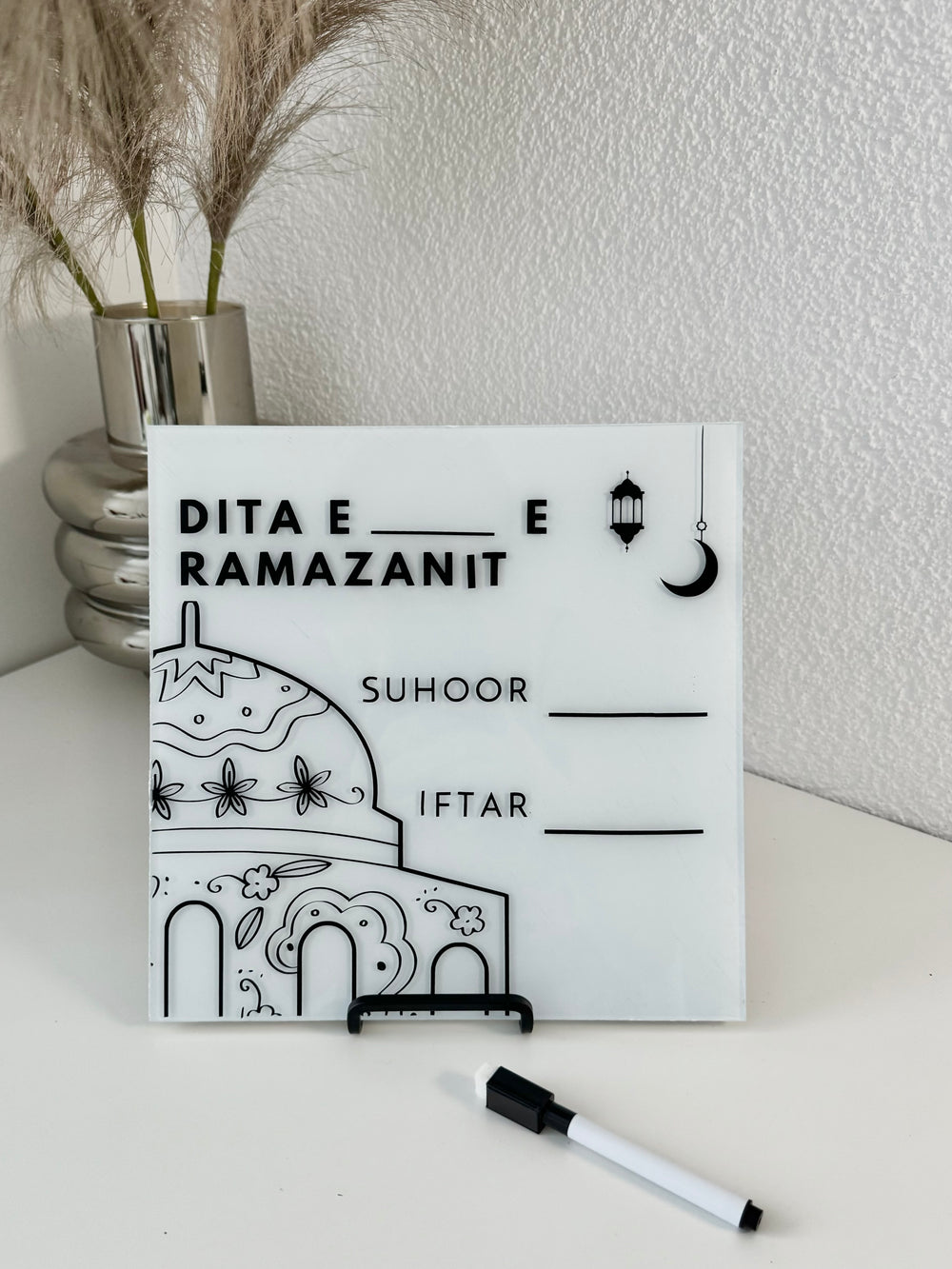 Handgemachter Ramadan Acryl Kalender